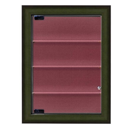United Visual Products Outdoor Enclosed Combo Board, 42"x32", White Frame/Black Porc & Apricot UVCB4232ODW-BLKPORC-APRICOT